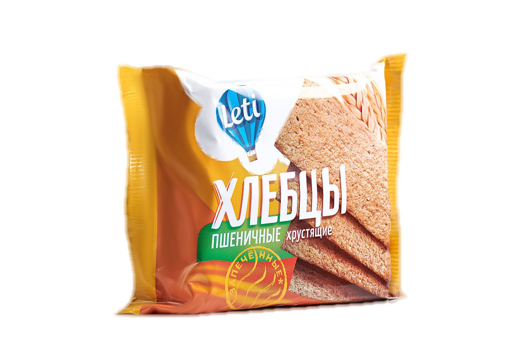 Хлебцы пшеничные запеченные Leti 60 гр.