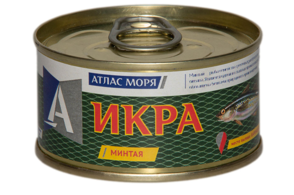 Икра минтая 125 гр.